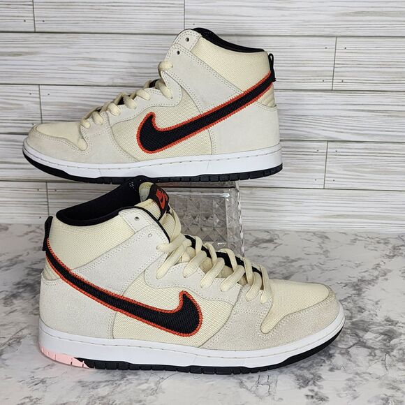 Nike SB Dunk High Pro San Francisco Giants Men's 9.5 DO9394-100 Worn 2x VNDS - Picture 2 of 13